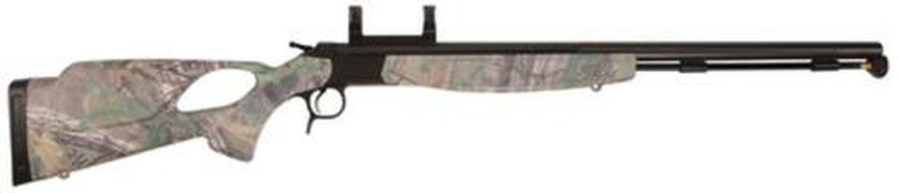 CVA Optima v2 209 Magnum Series .50 Caliber 26" Fluted Barrel Nitride Finish Dead-On Mount Realtree Xtra Green Thumbhole Stock