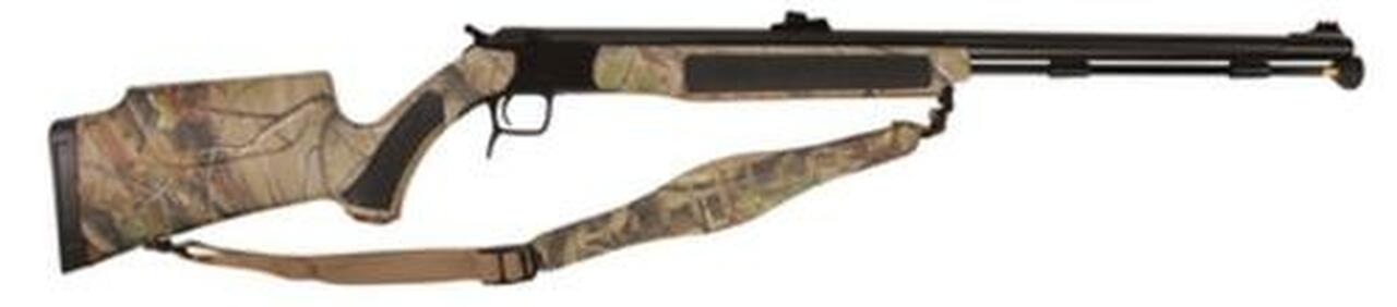 CVA Accura V2 Muzzleloader .50 Caliber 27" Fluted Stainless Steel Barrel Nitride Finish Ambidextrous Composite Stock Realtree APG HD Camouflage Finish Fiber Optic Sights
