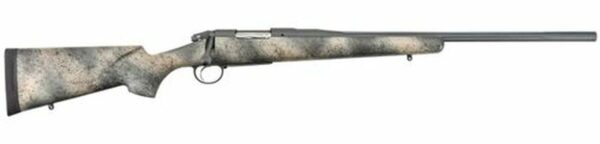 Bergara Premier Highlander .270 Win, 24" Threaded Barrel, Fiberglass Stock, Sniper Gray, 4rd