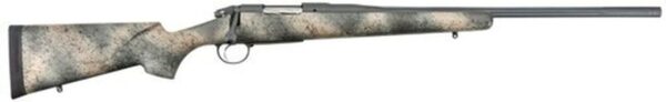 Bergara Premier Highlander 308 Win 20" Barrel, Camo Stock, Stainless Cerakote, 4rd