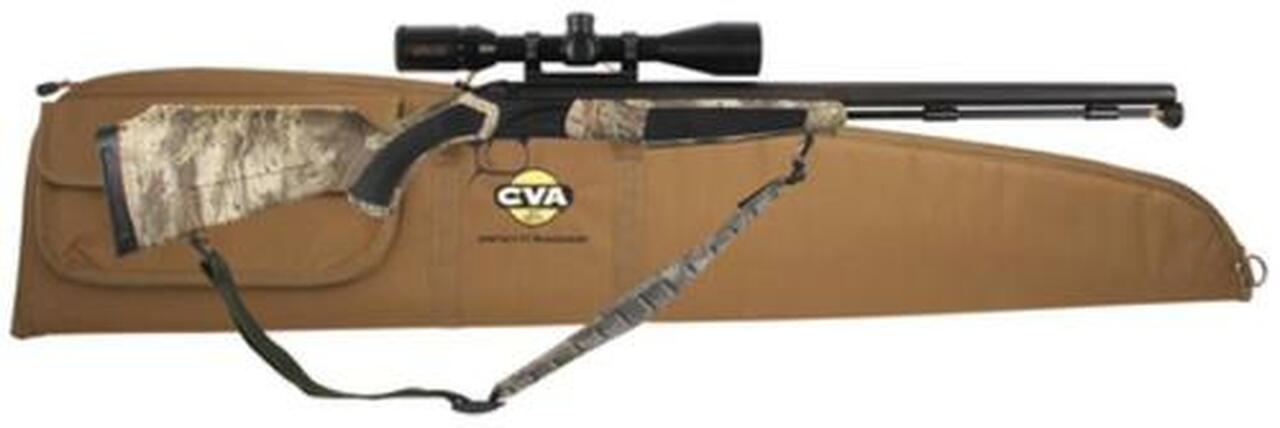 CVA Accura MR .50 Caliber 25" Fluted SS Barrel KonusPro Scope Mounted