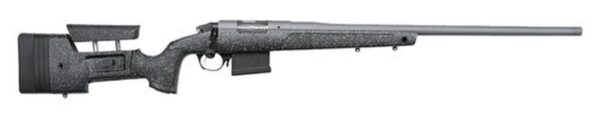 Bergara HMR PRO .450 Bushmaster, 20" Threaded Barrel, Bergara HMR Molded Mini-Chassis, Gray/Black, 5rd