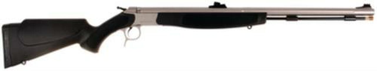 CVA Optima v2 209 Magnum Series .50 Caliber 26" Stainless Steel Fluted Barrel Fiber Optic Sights Black Stock