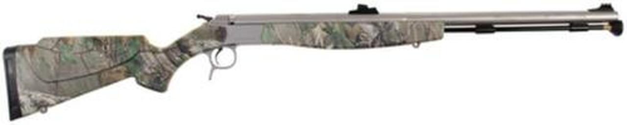 CVA Optima V2 Northwest .50 Cal, 26" Barrel, Stainless Steel, Fiber Optic Sights, Realtree Xtra Green