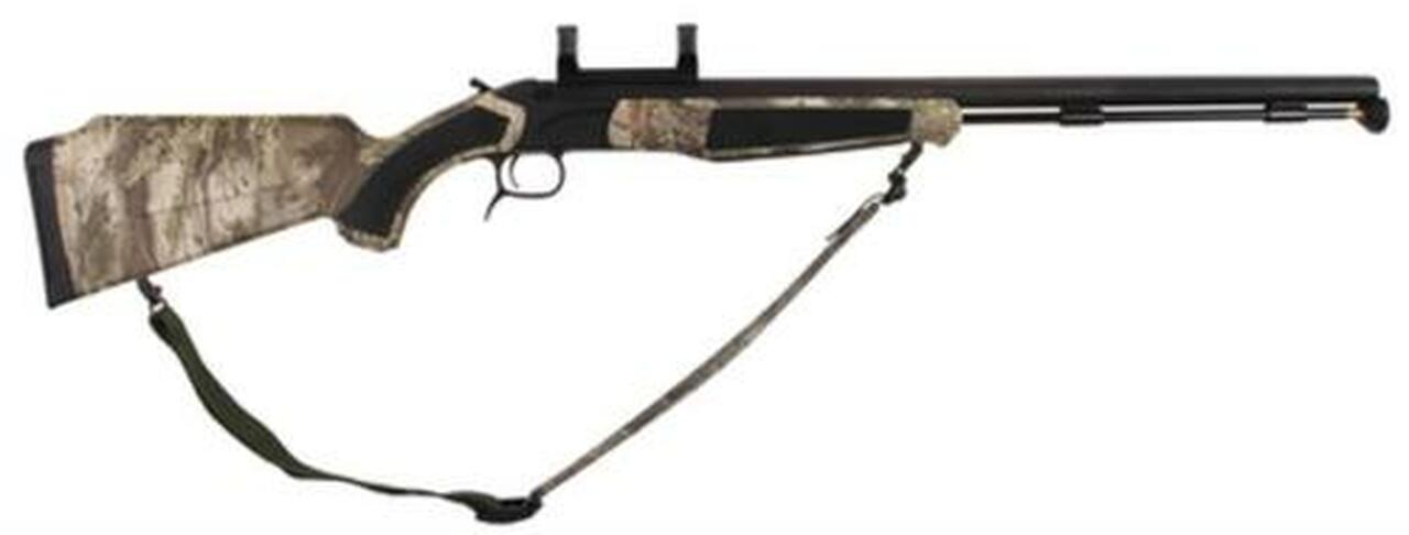 CVA Accura MR .50 Caliber 25" Fluted Nitride Stainless Steel Barrel One Piece Dead-On Mount Realtree Max-1 HD Stock