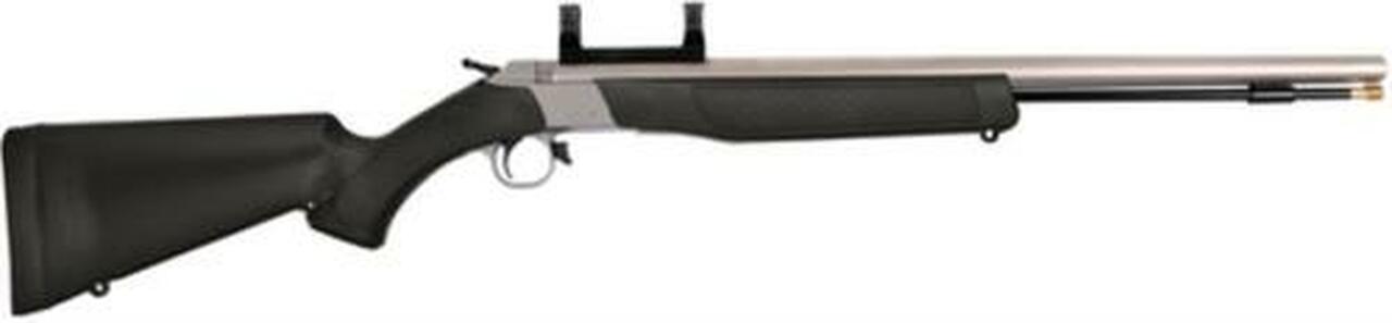 CVA Wolf 209 Magnum .50 Caliber 24" Stainless Steel Barrel DuraSight Dead-On One-Piece Scope Mount Black Stock
