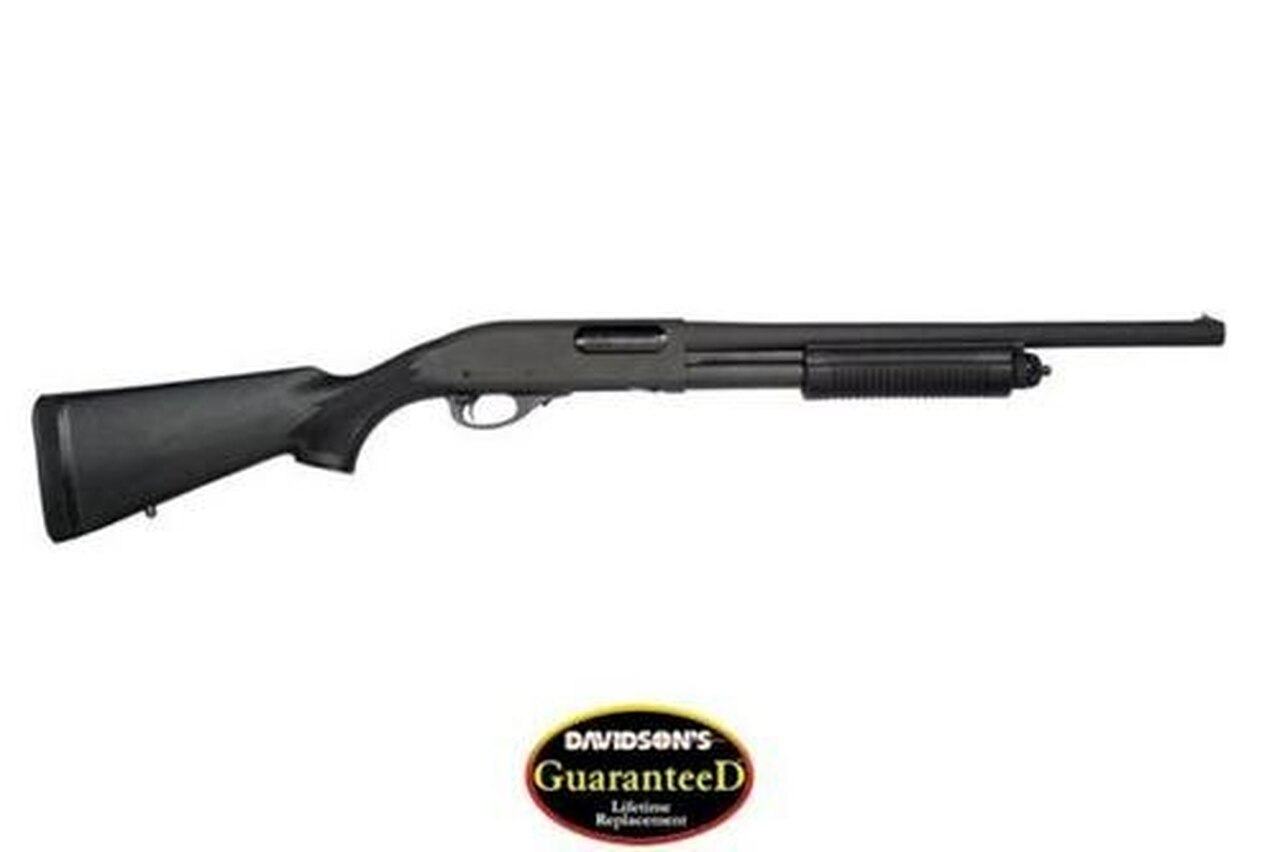 Remington 870 Police 12 Ga, 18" Barrel, Improved Cylinder, Speedfeed, Sport Stock,, rds, 4 rd