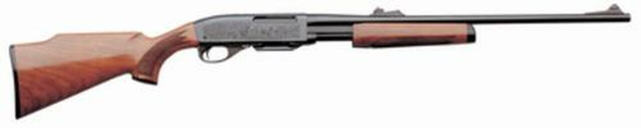 Remington 7600 Standard Pump 308 Winchester 22, Satin Walnut Stock Blued, 4 rd