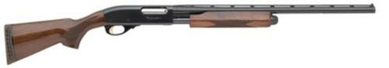 Remington 870 Wingmaster 12 Ga, 3" Chamber, 26" Vent Rib/Light Contour Barrel, Remington Choke 6, High Polish Blued, American Walnut Stock, Twin Bead Sight, 4Rd