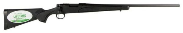 Remington 700 ADL 243 Win, 24" Barrel, Synthetic Black Stock Blued, 4rd