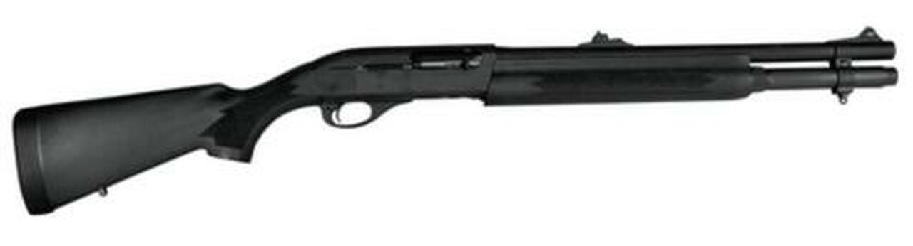 Remington 11-87 Police 12 Ga, 18" Pakerized, +2 Extension