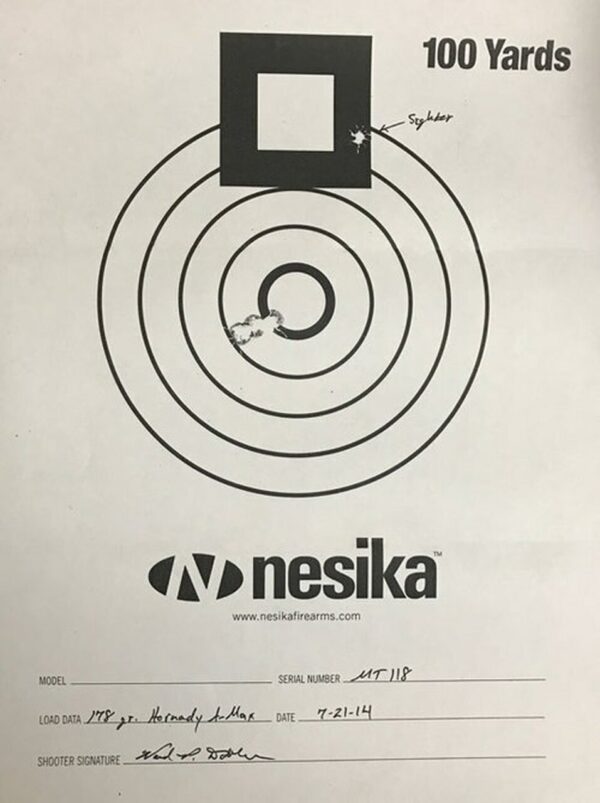 Nesika Tactical Rifle .300 Win Mag, 26" Barrel, AAC Muzzle Brake, rd, 5 rd