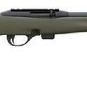 Remington Model 597 22LR 16.5 Inch Heavy Barrel With 5-R Rifling Blue Finish Od Green Synthetic Stock