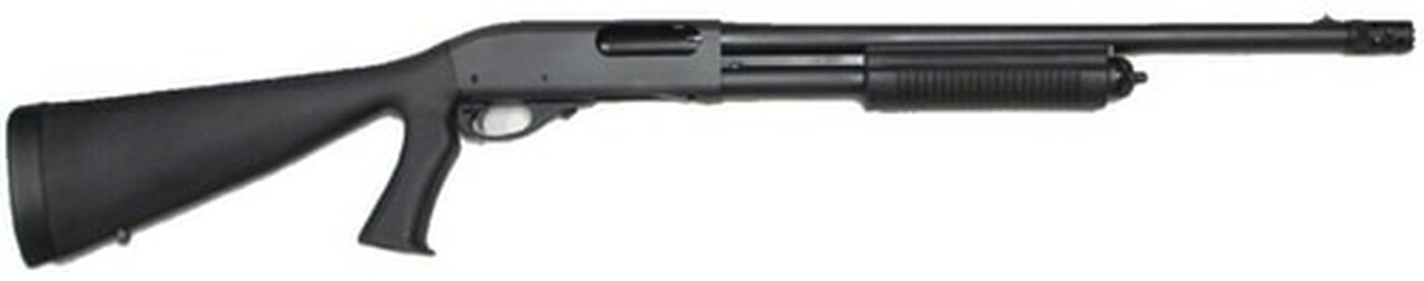 Remington 870 Express Tactical 12g/18.5" Barrel Full Stock Pistol Grip and Ported Tac Choke
