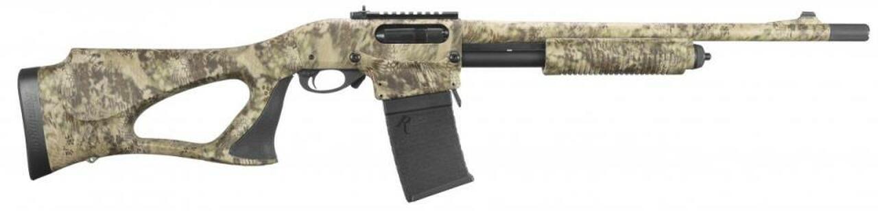 Remington 870 DM Predator 18" Barrel, 6 rd & 3 rd. mag, Kryptek Camo, Shur-shot stock; Trulock Chokes
