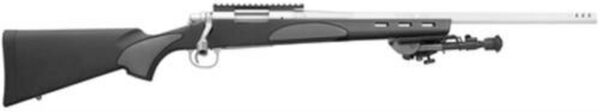 Remington 700 VTR, Bolt Action, 223 Remington, 22" Barrel, Stainless Finish, Black Stock, Bi-Pod, 5Rd