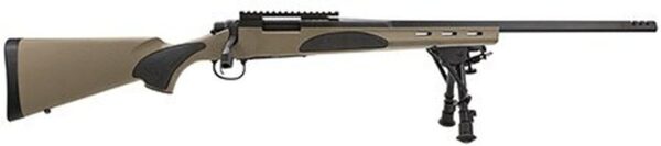 Remington 700 VTR .308 22 Barrel Bipod Flat Dark Earth, Black Grip Panels