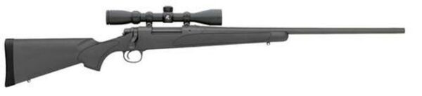 Remington 700 ADL, Bolt Action, 22-250 Remington, 24" Barrel, Black, Synthetic Stock, Includes Scope, 4Rd