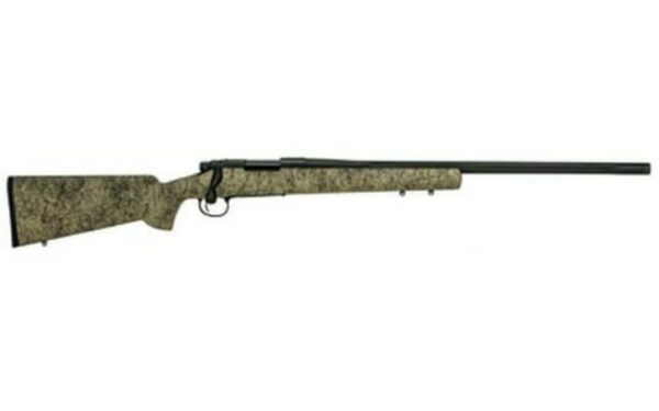 Remington 700 Gen 2 6.5 Creedmoor, 24" 5-R Black Cerakote Fluted Barrel, Sand Color HS Stock, X-Mark Pro Trigger