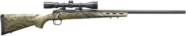 Remington 700 ADL with Scope 22-250 Rem, 26" Barrel, Synthetic Mossy Oak Brush Stock Black, 4rd