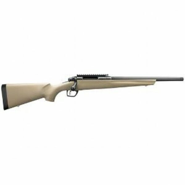 Remington 783 223 Rem, Synthetic Heavy Barrel Threaded, Flat Dark Earth Stock, Tactical Bolt, Picatinny Rail, Crossfire Adjustable Trigger