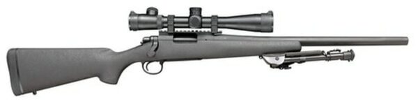 Remington 700P LTR 308 Win, 20" 5-R Barrel, H-S Precision Stock, Black, 4rd