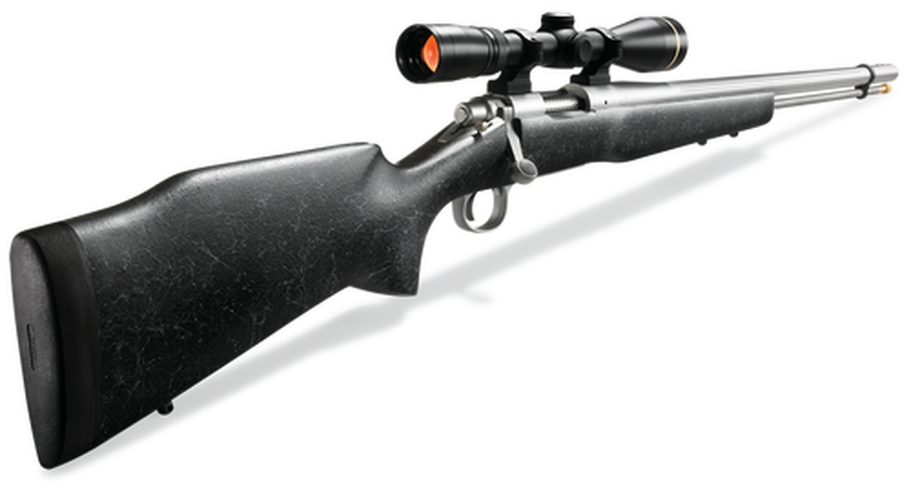Remington Model 700 Ultimate Muzzleloader, 26" Barrel, Bell and Carlson M40 Black Stock, Optic Ready