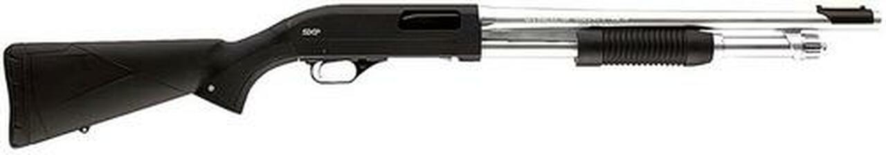 Winchester Super X Pump Marine Defender 12 Ga 18" Hard Chrome Finish, Black Synthetic Stock