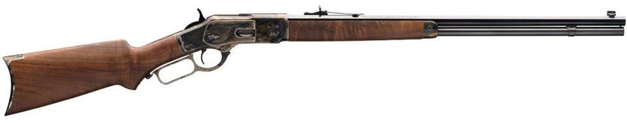 Winchester 1873 Sporter 45 LC 24" Barrel Color Case Hardened Finish