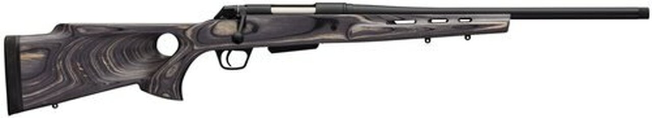 Winchester XPR Varmint .308 Win, 24" Barrel, Laminate Thumbhole Black/Gray Stock, Blued, 3rd