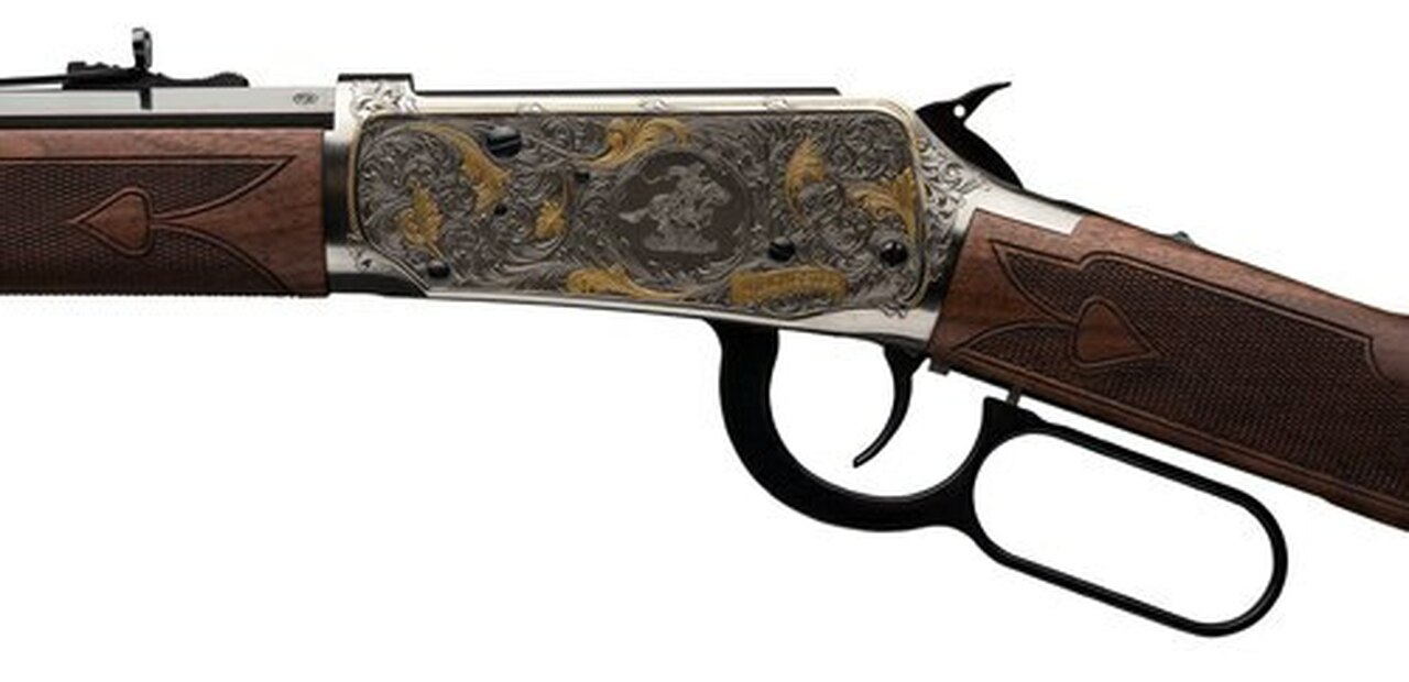Winchester Model 94 125th Anniversary Custom .30-30 Win, 24" Barrel, Black Walnut, Coin Finish/Gloss Blued, 8rd