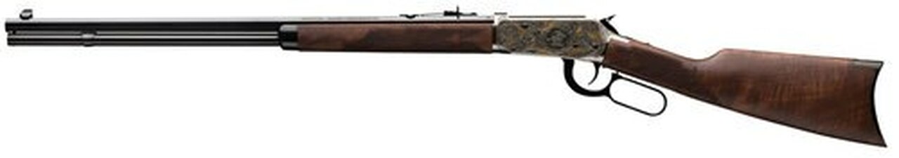 Winchester Model 94 125th Anniversary Custom .30-30 Win, 24" Barrel, Black Walnut, Coin Finish/Gloss Blued, 8rd