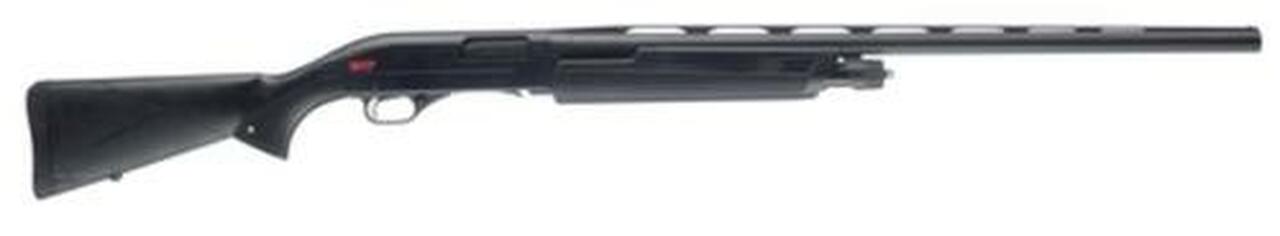 Winchester Super X Pump Black Shadow 12 Ga 3 Inch Chamber 26 Inch Barrel Matte Black Brass Bead Front Sight Black Synthetic Stock 4 Round