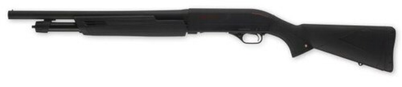 Winchester SXP 12g Pump Shotgun Combo Set, 2 Barrels (26" & 18"), Black