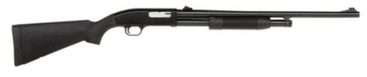 Maverick 88 Pump 12 ga 24" Cyl Bore 3" Black Synthetic Stock Blued