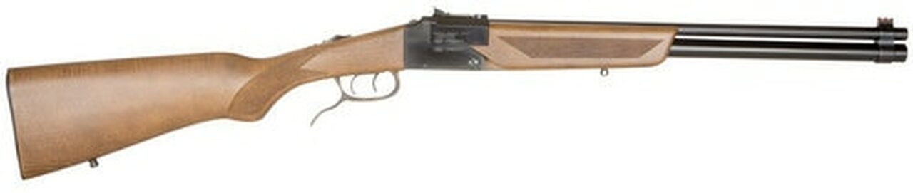 Chiappa Firearms Double Badger Shotgun/Rifle Over/Under 22LR/20GA, 19" Barrel, Rem Choke