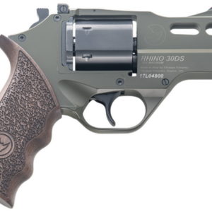 Chiappa Rhino 30DS, .357 Mag, 3", 6rd, Walnut Grips, OD Green