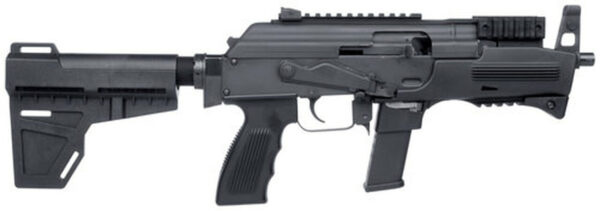 Charles Daly PAK9 9mm 6.3" Barrel Glock Mag, Brace, 10rd Mag