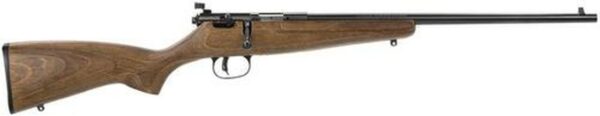 Savage Rascal 22LR Youth Brn Lam Bolt 16.13" Blued 1Capacity