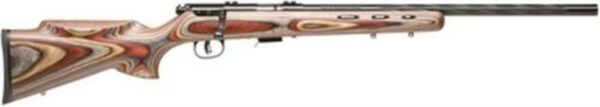 Savage Bolt 22 LR 21" Laminated Blue Matte/Satin