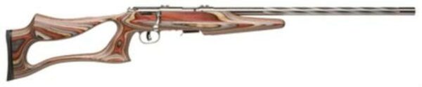 Savage Bolt 22 LR 21" Laminated Matte Stainless