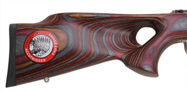 Savage MarkII BTVS-RJ Bolt 22LR 21" S/S Royal Jacaranda Stock, 5 Rd