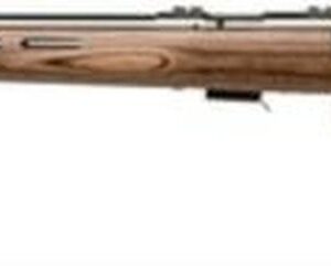 Savage Mark II BTV Bolt 22 LR 21" Barrel, Laminate Thumbhole Brown St, 5rd
