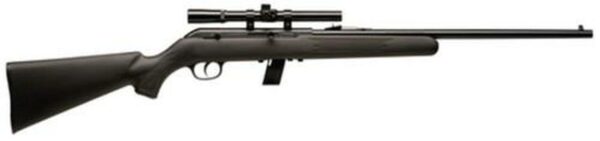 Savage 64 FXP with Scope 22LR 21" Barrel, Synthetic Black St, 10rd