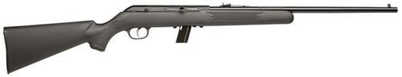 Savage 64F 22 LR, 21" Barrel, Blued, Black Polymer Stock, Iron Sights, Left Hand, 10rd