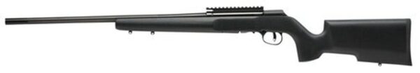 Savage A22 Pro Varmint .22 LR, 22" Threaded Barrel, Wood Black Stock, 10rd
