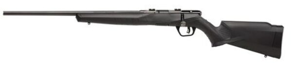 Savage B22 Magnum F .22 WMR, 21" Barrel, Synthetic Black Stock, Blued, Left-Handed, 10rd