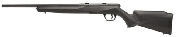 Savage B17 Compact .17 HMR, 18" Barrel, Synthetic Black Stock, Blued, 10rd