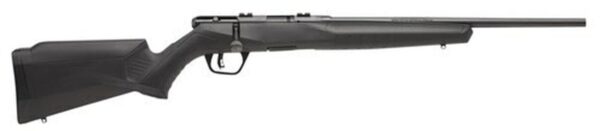 Savage B17 Compact .17 HMR, 18" Barrel, Synthetic Black Stock, Blued, 10rd