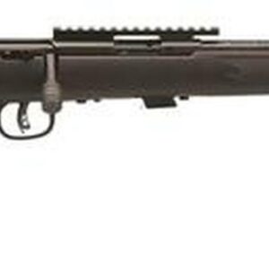 Savage 93R Bolt 17HMR 16.5" Heavy Threaded Barrel, Rail Black Stock 5rd Mag